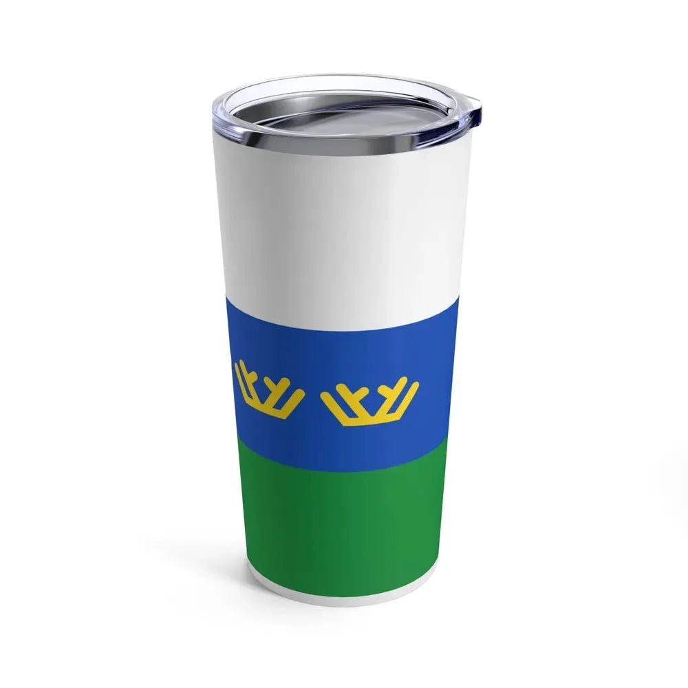 Flag of Tyumen Oblast Russia - Tumbler 20oz - Go Mug Yourself