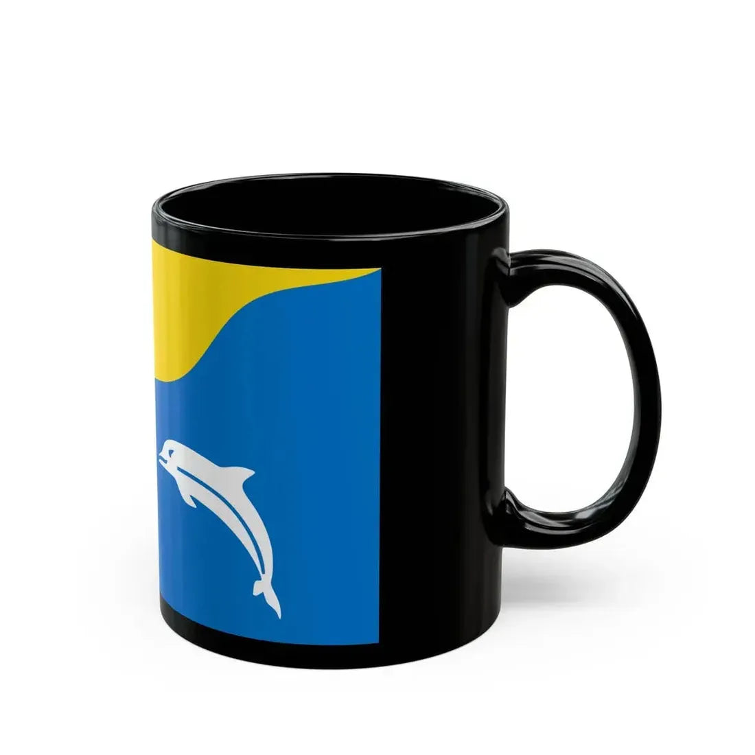 Flag of Tywyn Wales UK - Black Coffee Mug - Go Mug Yourself