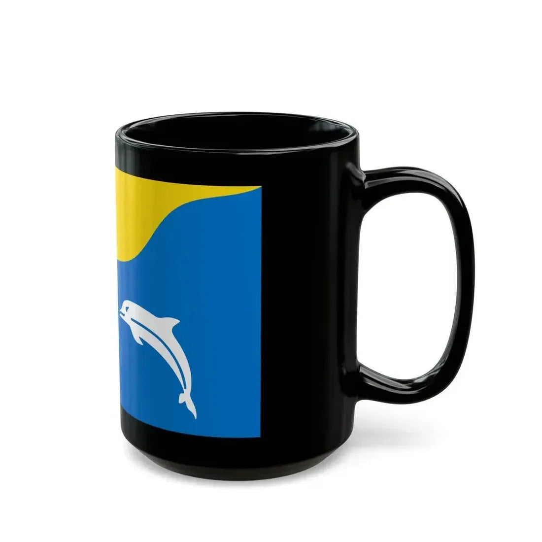 Flag of Tywyn Wales UK - Black Coffee Mug - Go Mug Yourself