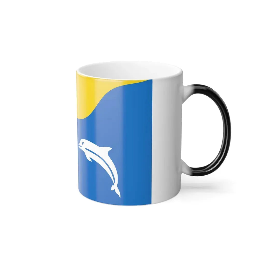 Flag of Tywyn Wales UK - Color Changing Coffee Mug - Go Mug Yourself