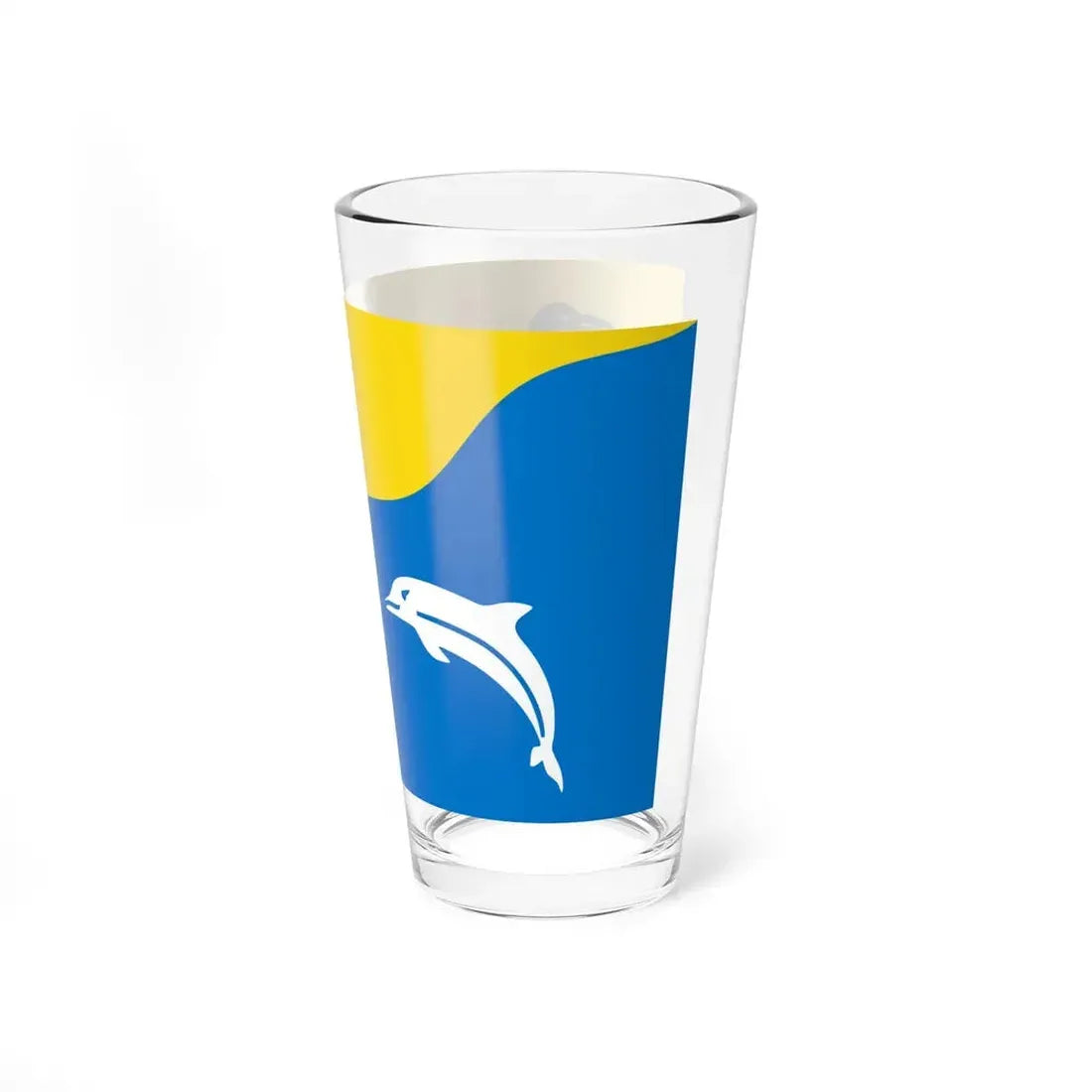 Flag of Tywyn Wales UK - Pint Glass 16oz - Go Mug Yourself