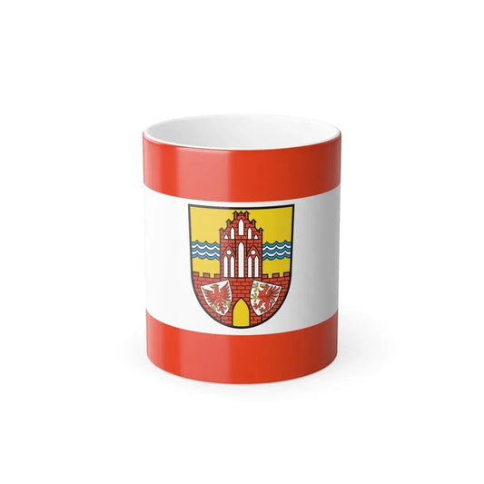 Flag of Uckermark Germany - Color Changing Coffee Mug 11oz - Go Mug Yourself