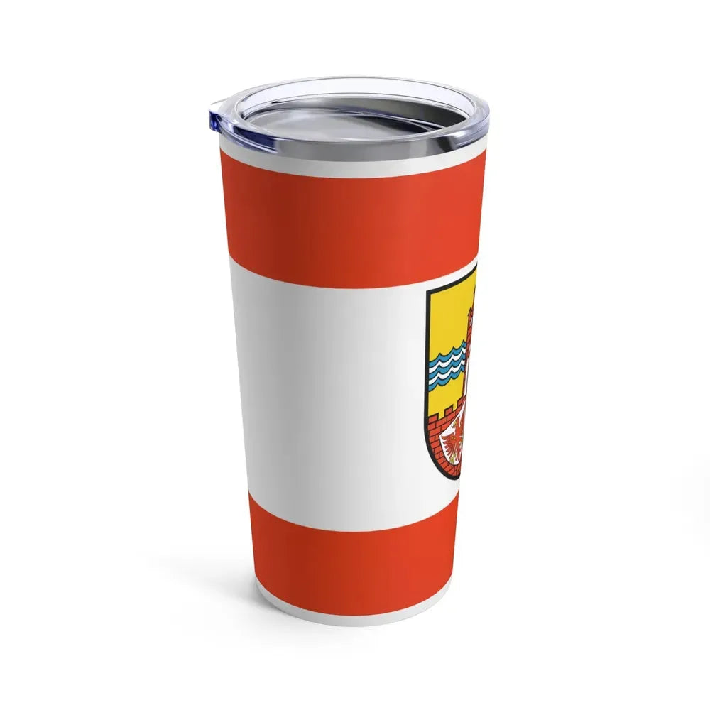 Flag of Uckermark Germany - Tumbler 20oz - Go Mug Yourself