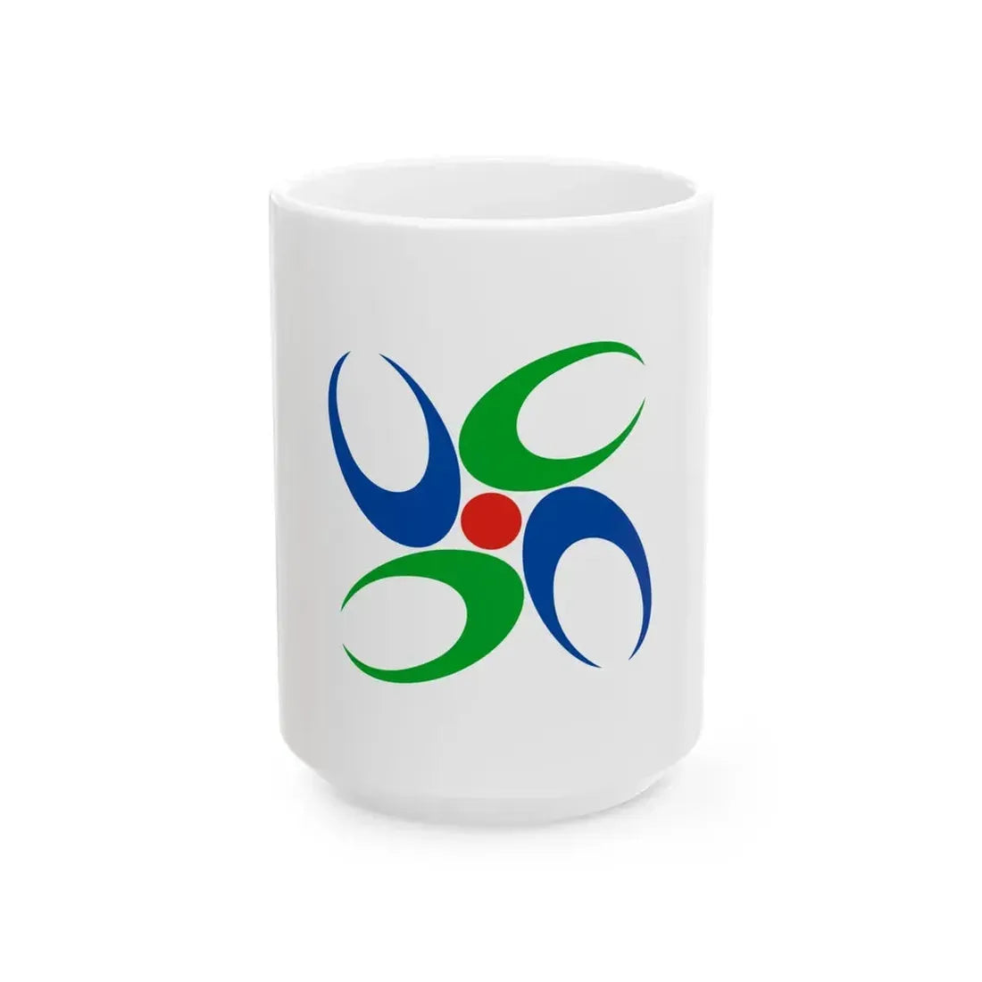 Flag of Uda Nara (Japan) White Coffee Mug 15oz - Go Mug Yourself