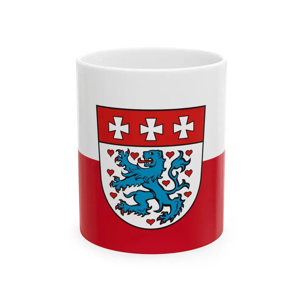 Flag of Uelzen Germany - White Coffee Mug 11oz - Go Mug Yourself