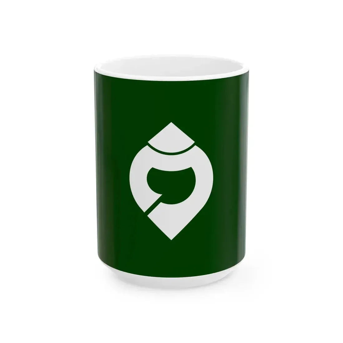 Flag of Ujitawara Kyoto (Japan) White Coffee Mug 15oz - Go Mug Yourself