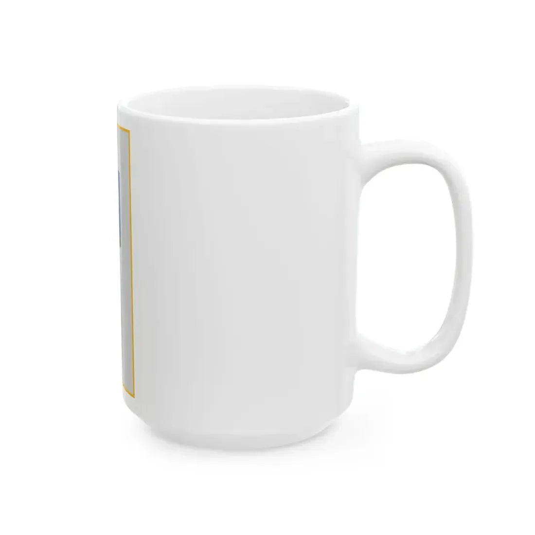 Flag of Ujudvar vertical (Hungary) White Coffee Mug - Go Mug Yourself