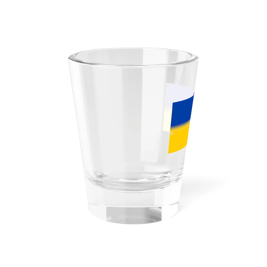 Flag of Ukraine 1991-1992 dark blue (Ukraine) Shot Glass 1.5oz - Go Mug Yourself