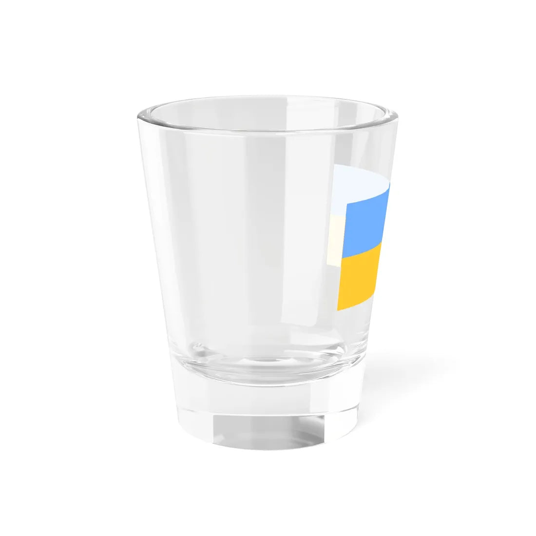 Flag of Ukraine 1991-1992 (Ukraine) Shot Glass 1.5oz - Go Mug Yourself