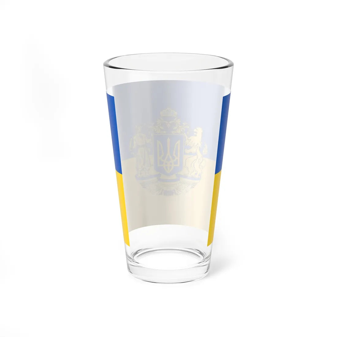 Flag of Ukraine 2 (Ukraine) Pint Glass 16oz - Go Mug Yourself