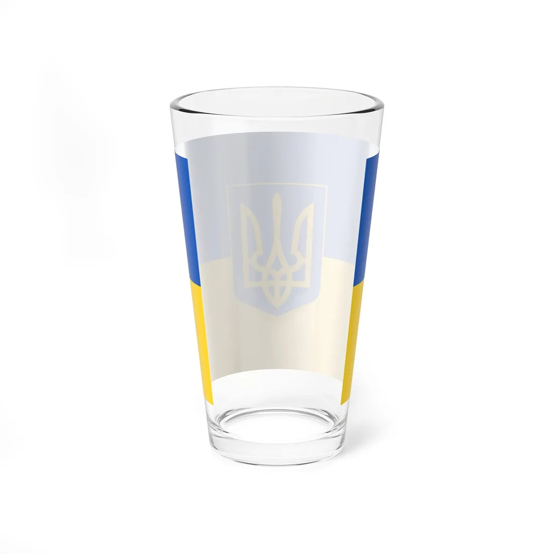 Flag of Ukraine 3 (Ukraine) Pint Glass 16oz - Go Mug Yourself