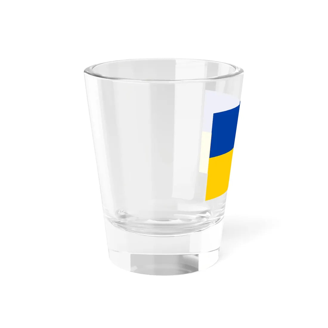 Flag of Ukraine dark blue (Ukraine) Shot Glass 1.5oz - Go Mug Yourself