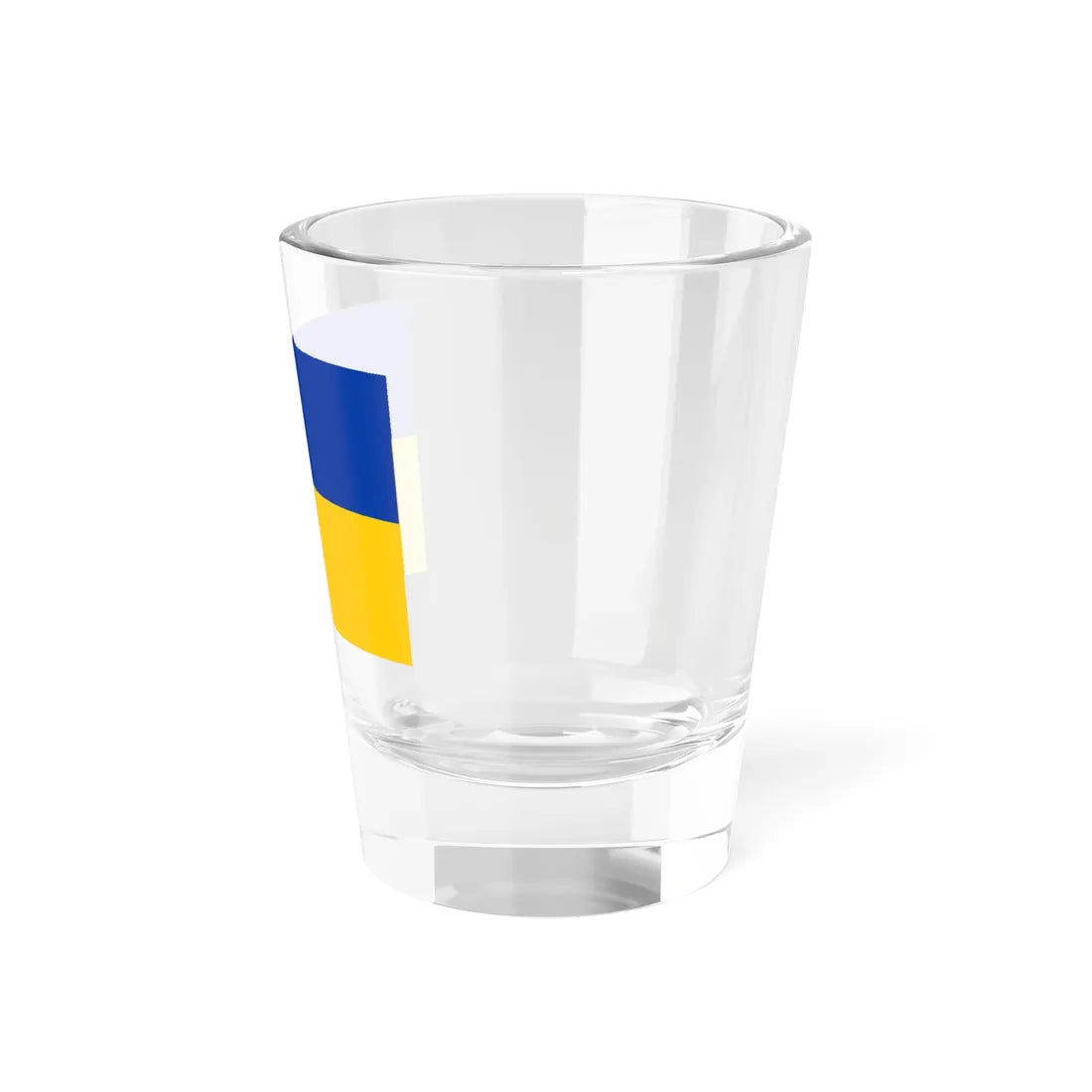 Flag of Ukraine dark blue (Ukraine) Shot Glass 1.5oz - Go Mug Yourself
