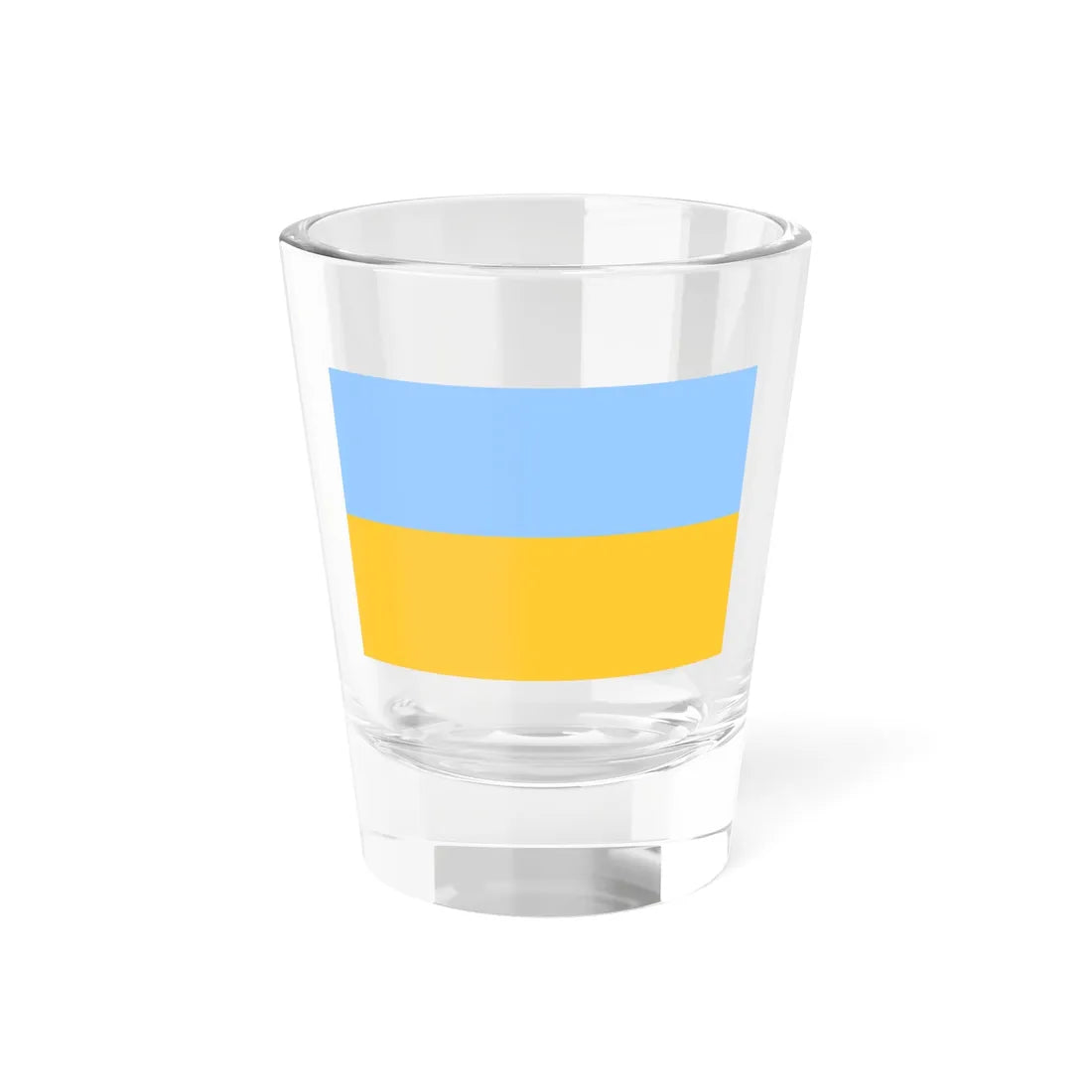 Flag of Ukraine fair blue (Ukraine) Shot Glass 1.5oz 1.5oz - Go Mug Yourself