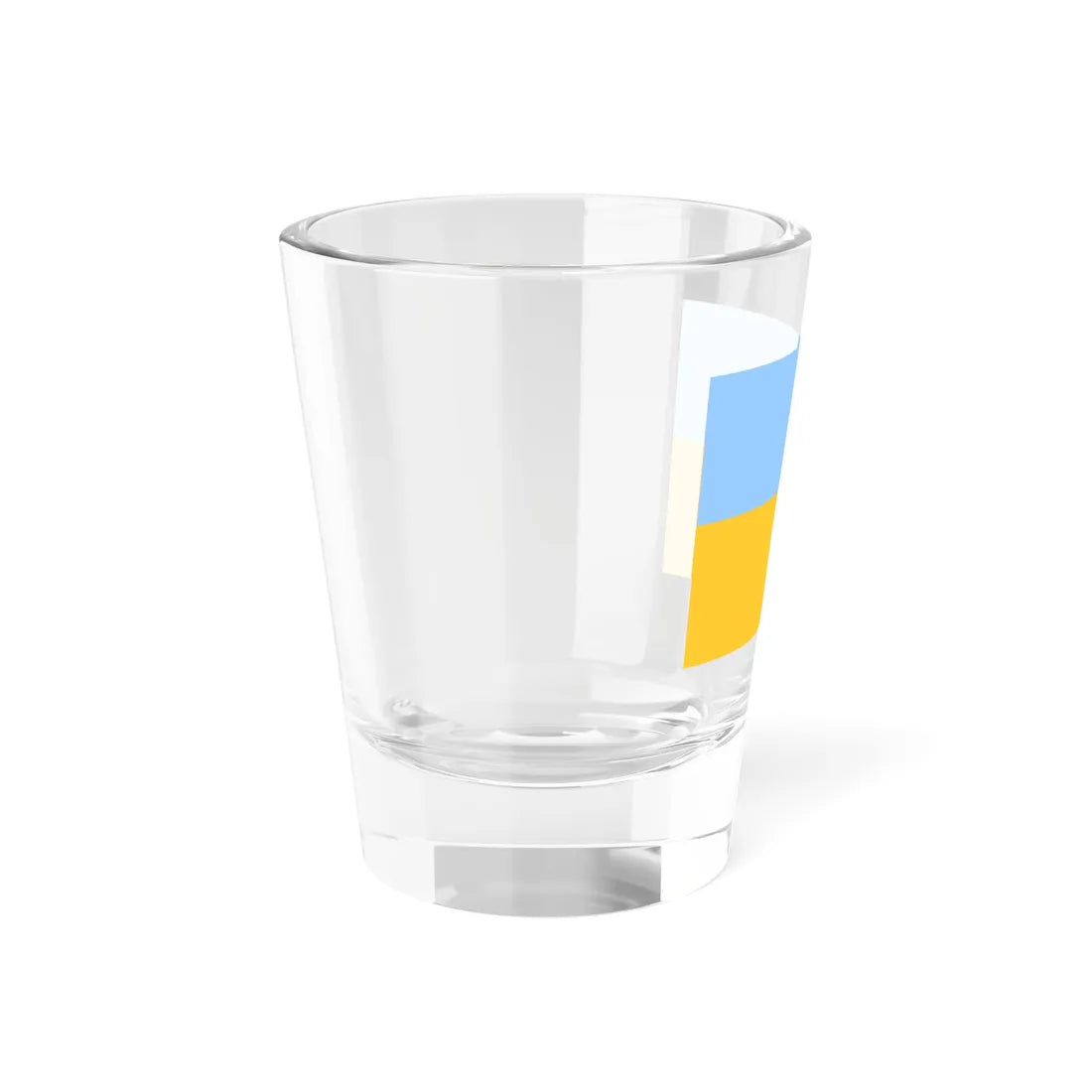 Flag of Ukraine fair blue (Ukraine) Shot Glass 1.5oz - Go Mug Yourself