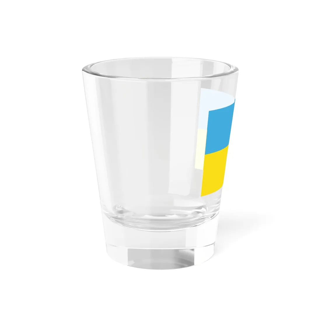 Flag of Ukraine light colors (Ukraine) Shot Glass 1.5oz - Go Mug Yourself