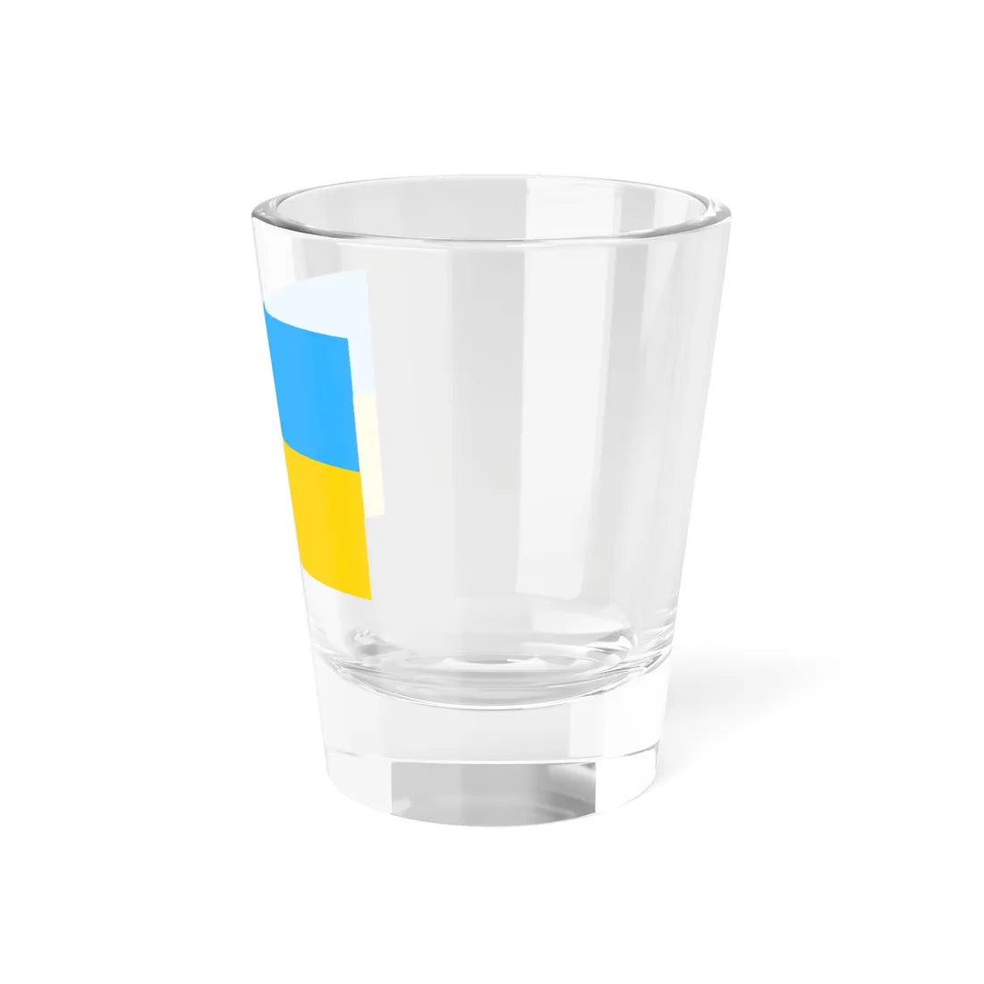 Flag of Ukraine Soviet shade 3-2 (Ukraine) Shot Glass 1.5oz - Go Mug Yourself