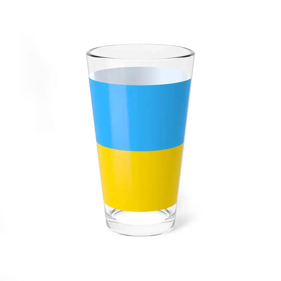 Flag of Ukraine Soviet shades (Ukraine) Pint Glass 16oz - Go Mug Yourself