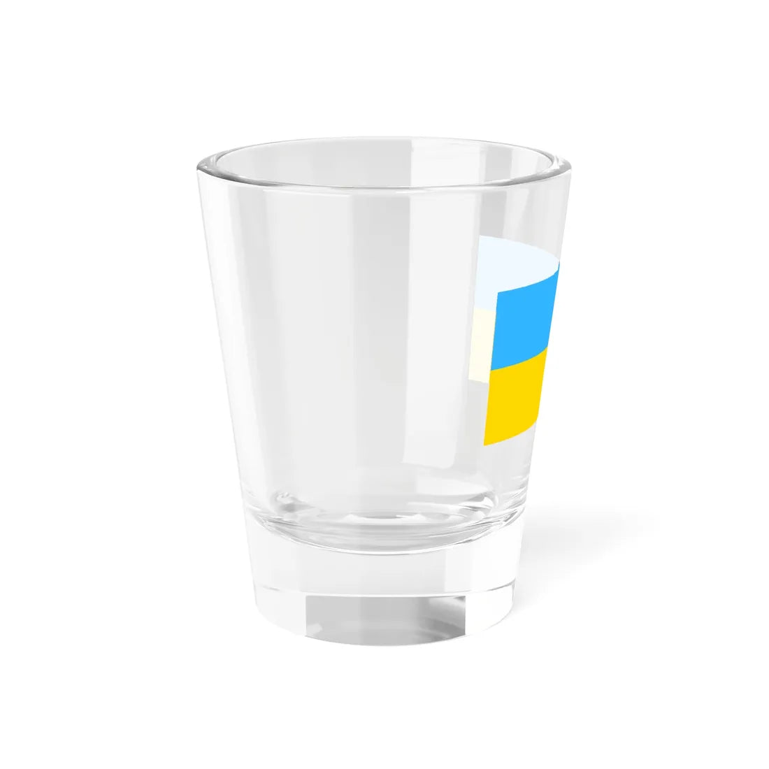 Flag of Ukraine Soviet shades (Ukraine) Shot Glass 1.5oz - Go Mug Yourself