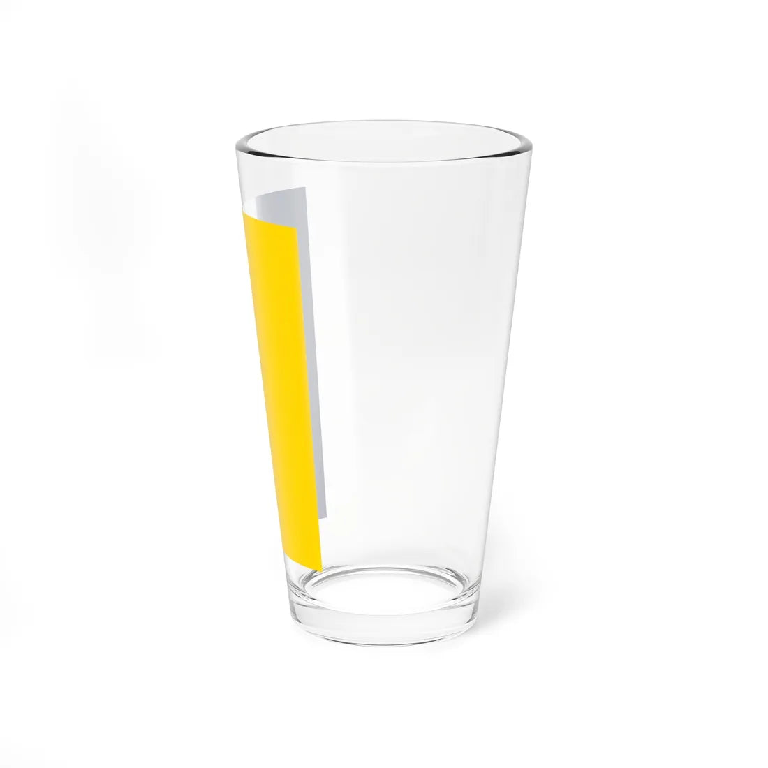 Flag of Ukraine vertical (Ukraine) Pint Glass 16oz - Go Mug Yourself