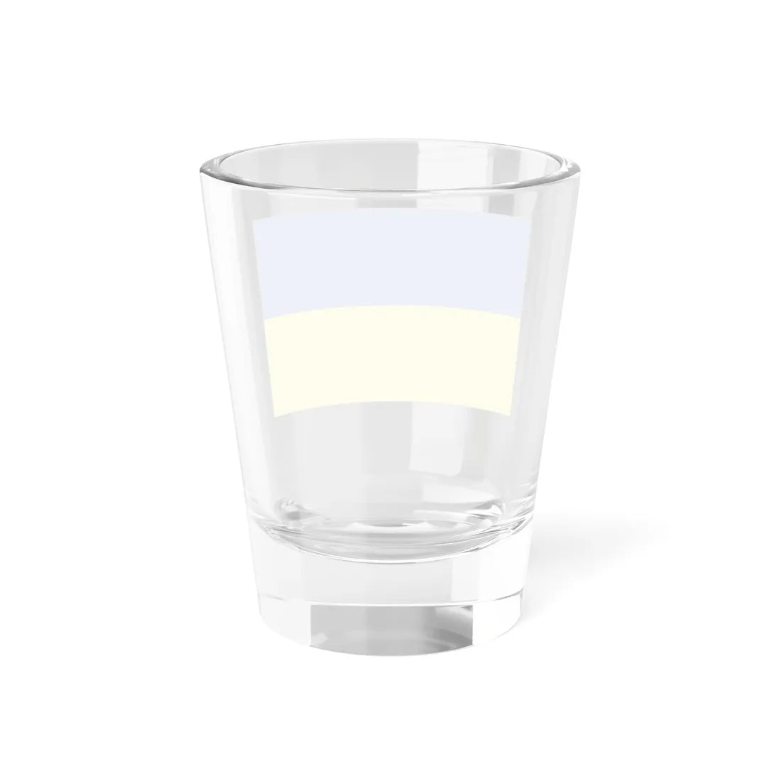 Flag of Ukraine with border (Ukraine) Shot Glass 1.5oz - Go Mug Yourself