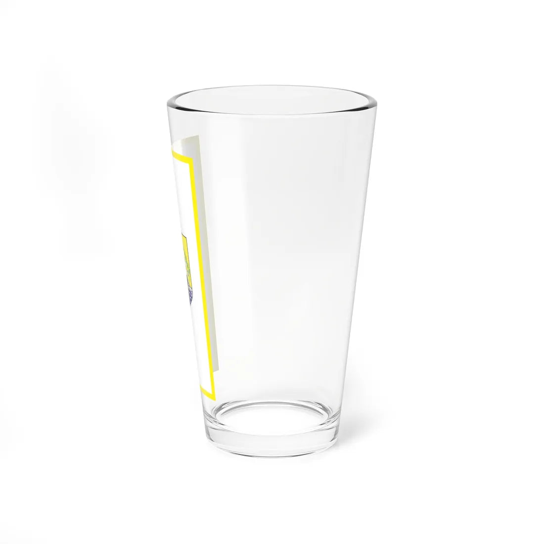 Flag of Ulcinj vertical (Montenegro) Pint Glass 16oz - Go Mug Yourself