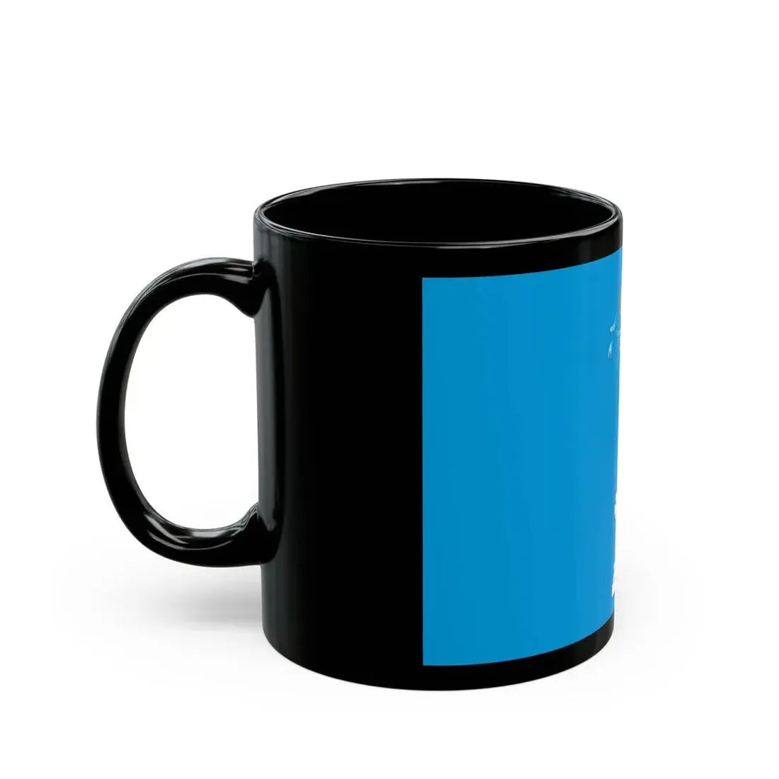 Flag of Ulyanovsk Oblast Russia - Black Coffee Mug - Go Mug Yourself
