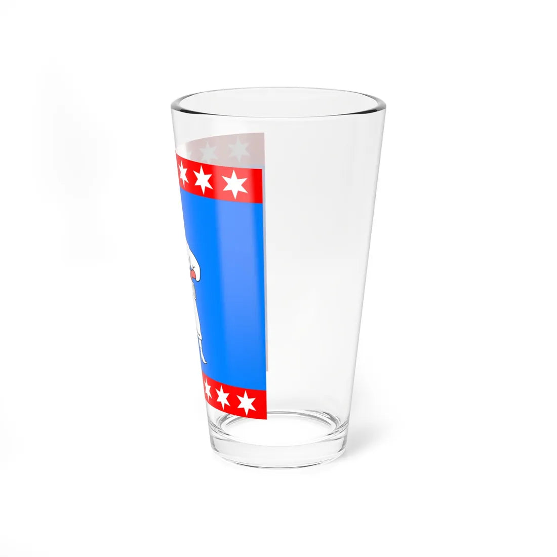 Flag of Uman Ukraine (Ukraine) Pint Glass 16oz - Go Mug Yourself