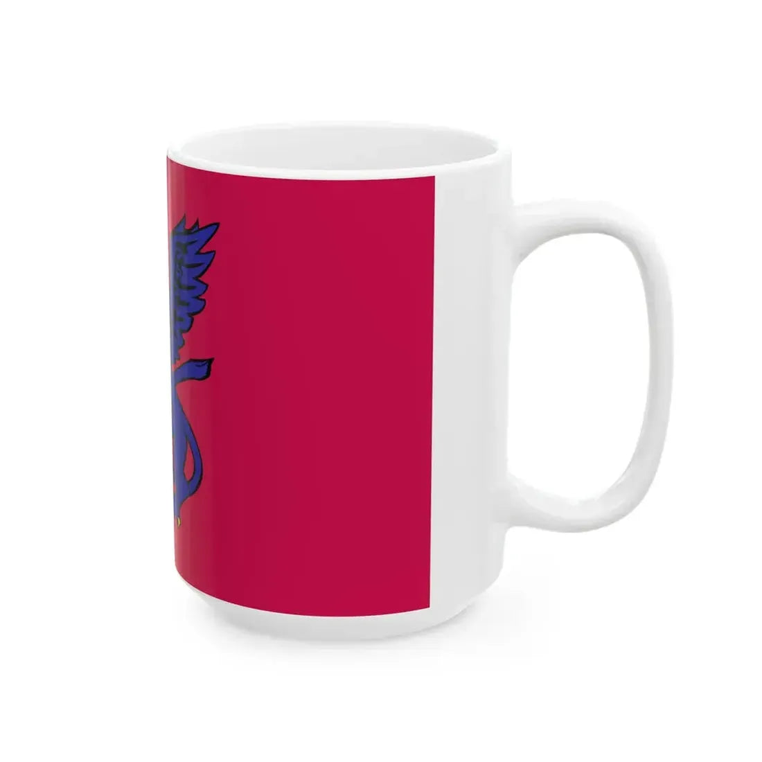 Flag of Umbria Lega Nord (Italy) White Coffee Mug - Go Mug Yourself