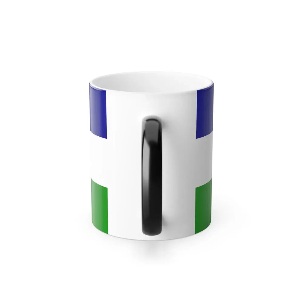 Flag of Una Sana Canton Bosnia and Herzegovina - Color Changing Coffee Mug - Go Mug Yourself