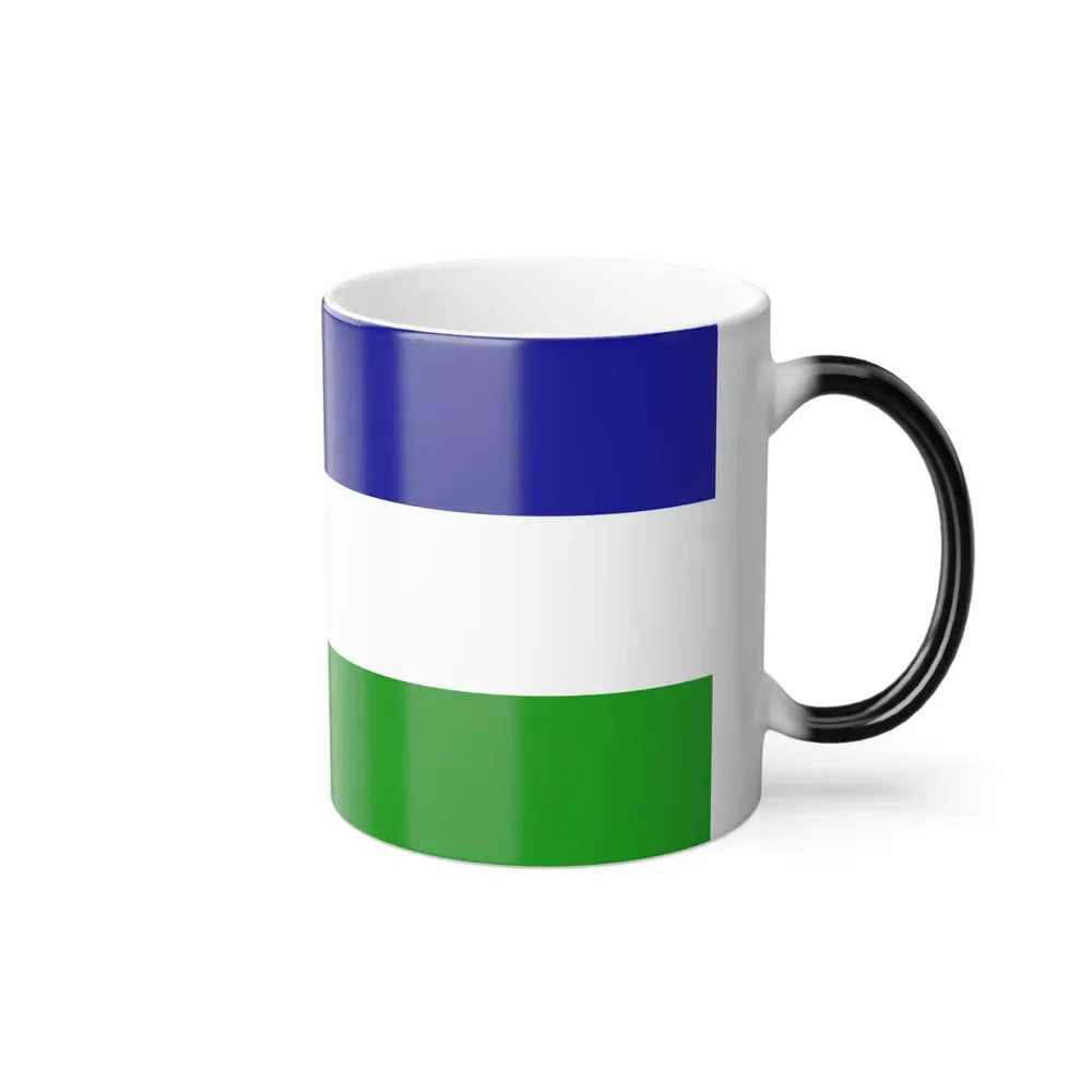 Flag of Una Sana Canton Bosnia and Herzegovina - Color Changing Coffee Mug - Go Mug Yourself