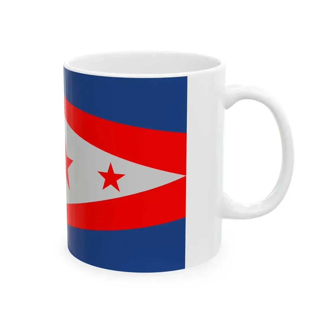 Flag of Union Kentucky (United States) White Coffee Mug - Go Mug Yourself