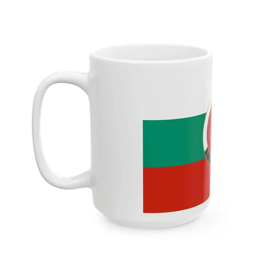 Flag of Union of Bulgarian National Legions 1930 (Bulgaria) White Coffee Mug - Go Mug Yourself