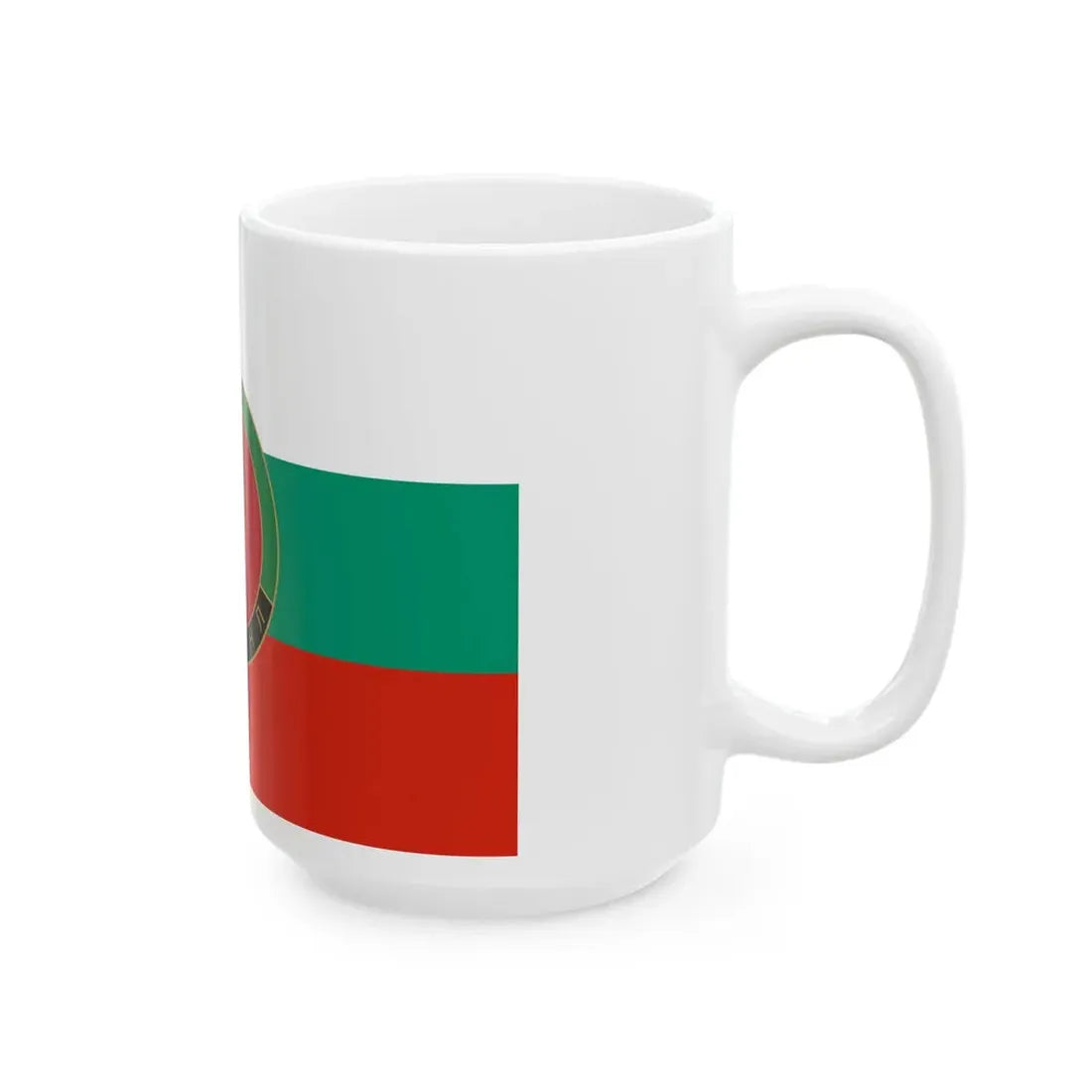 Flag of Union of Bulgarian National Legions 1930 (Bulgaria) White Coffee Mug - Go Mug Yourself
