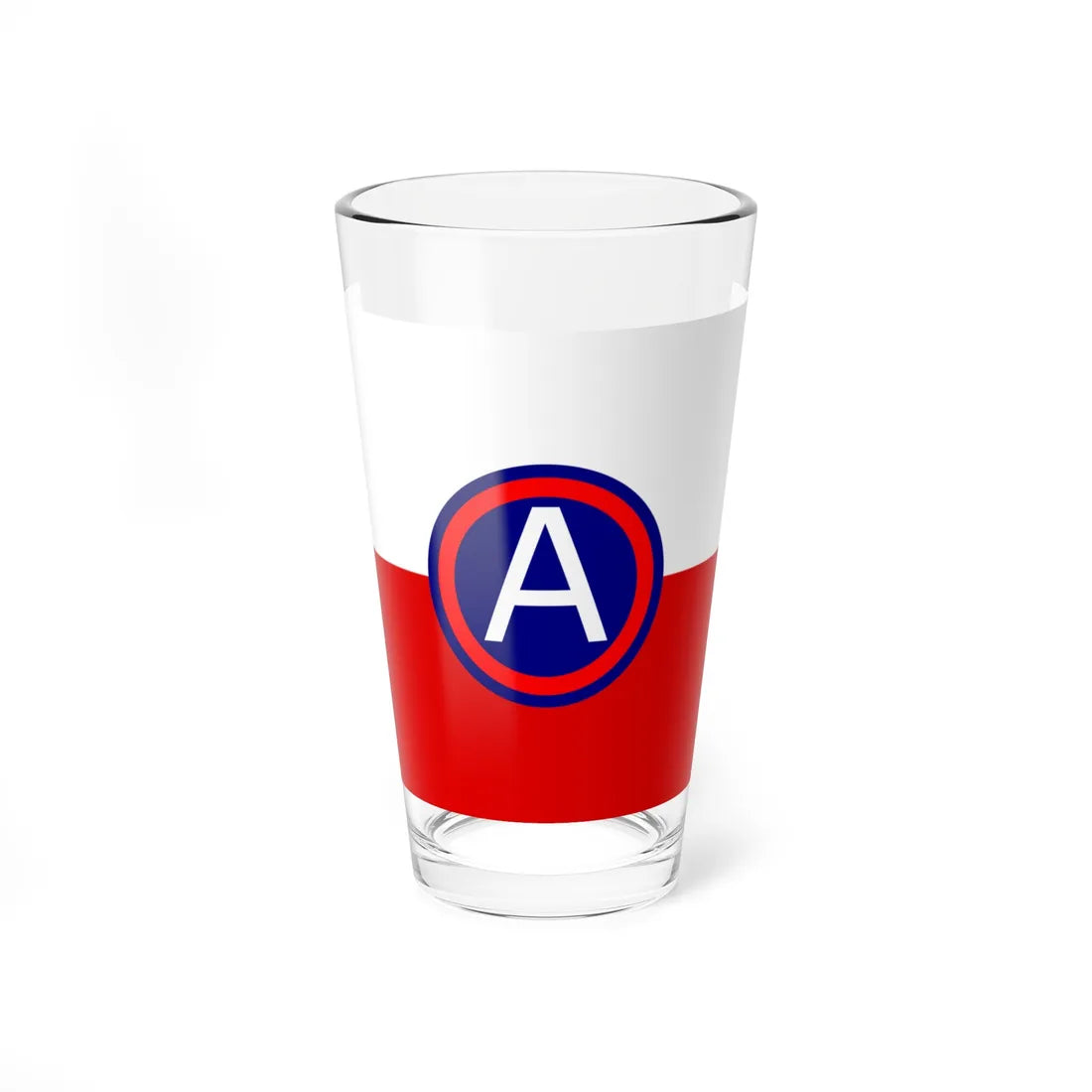 Flag of United States Army Central (United States) Pint Glass 16oz 16oz - Go Mug Yourself