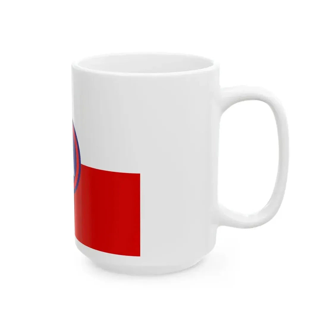 Flag of United States Army Central (United States) White Coffee Mug - Go Mug Yourself