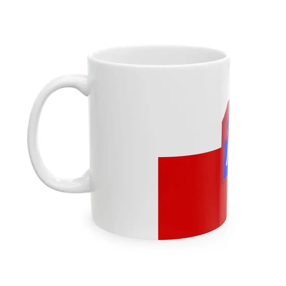 Flag of United States Army North (United States) White Coffee Mug - Go Mug Yourself
