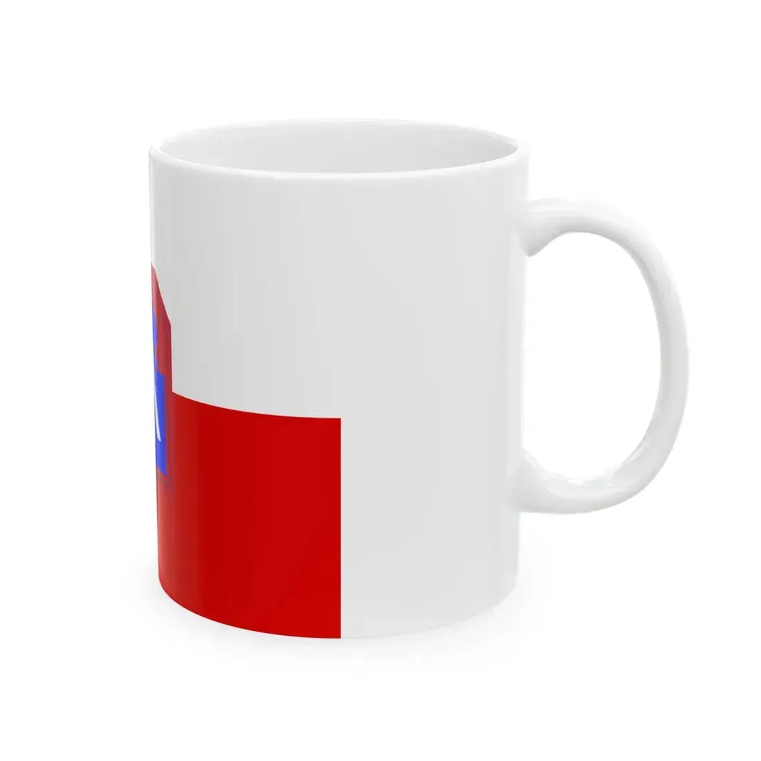 Flag of United States Army North (United States) White Coffee Mug - Go Mug Yourself