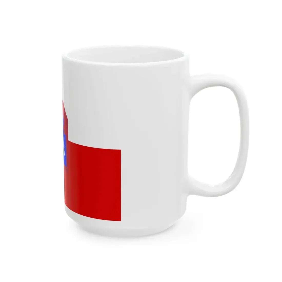 Flag of United States Army North (United States) White Coffee Mug - Go Mug Yourself