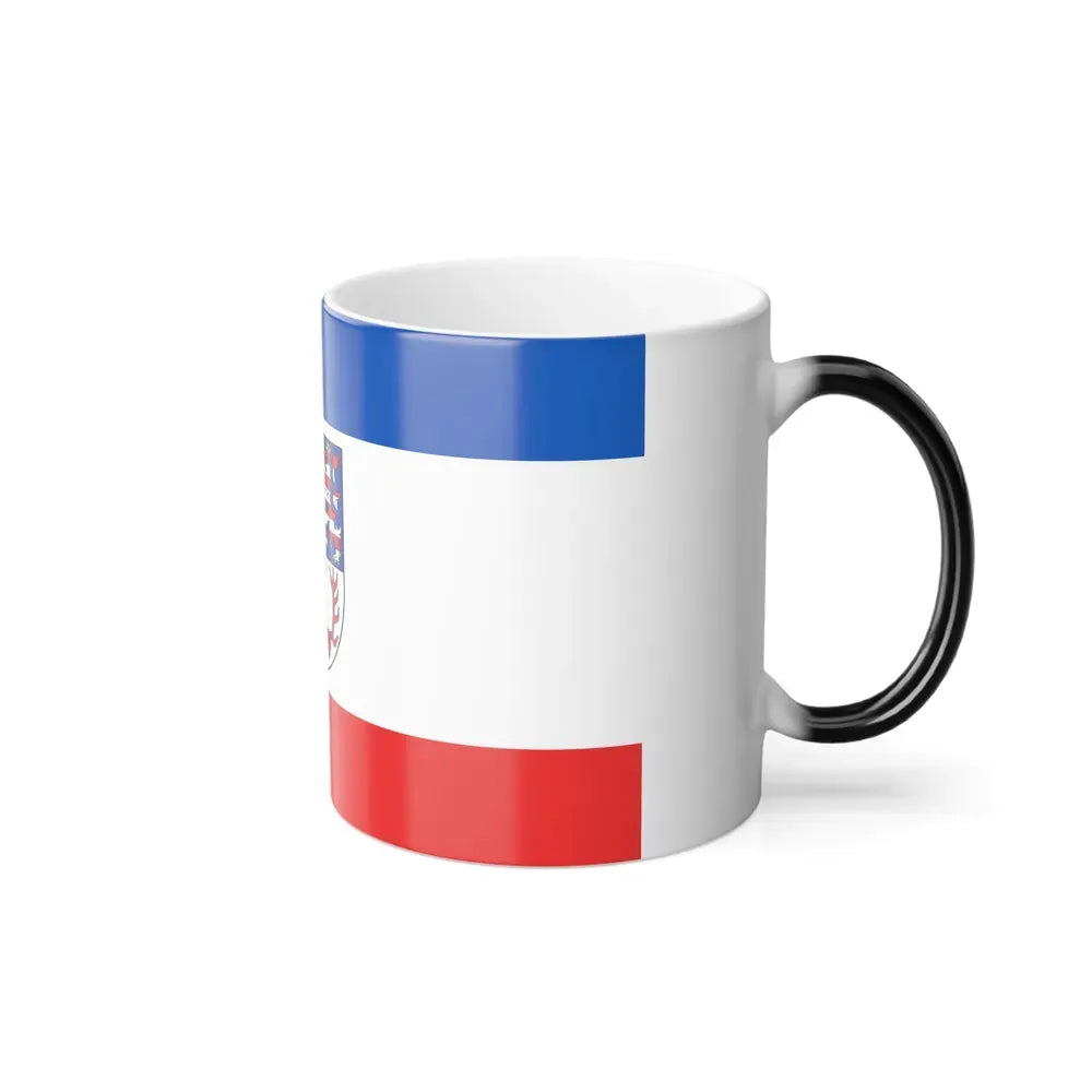 Flag of Unstrut Hainich Kreis Germany - Color Changing Coffee Mug - Go Mug Yourself