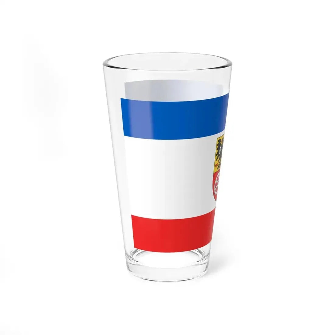 Flag of Unstrut Hainich Kreis Germany - Pint Glass 16oz - Go Mug Yourself