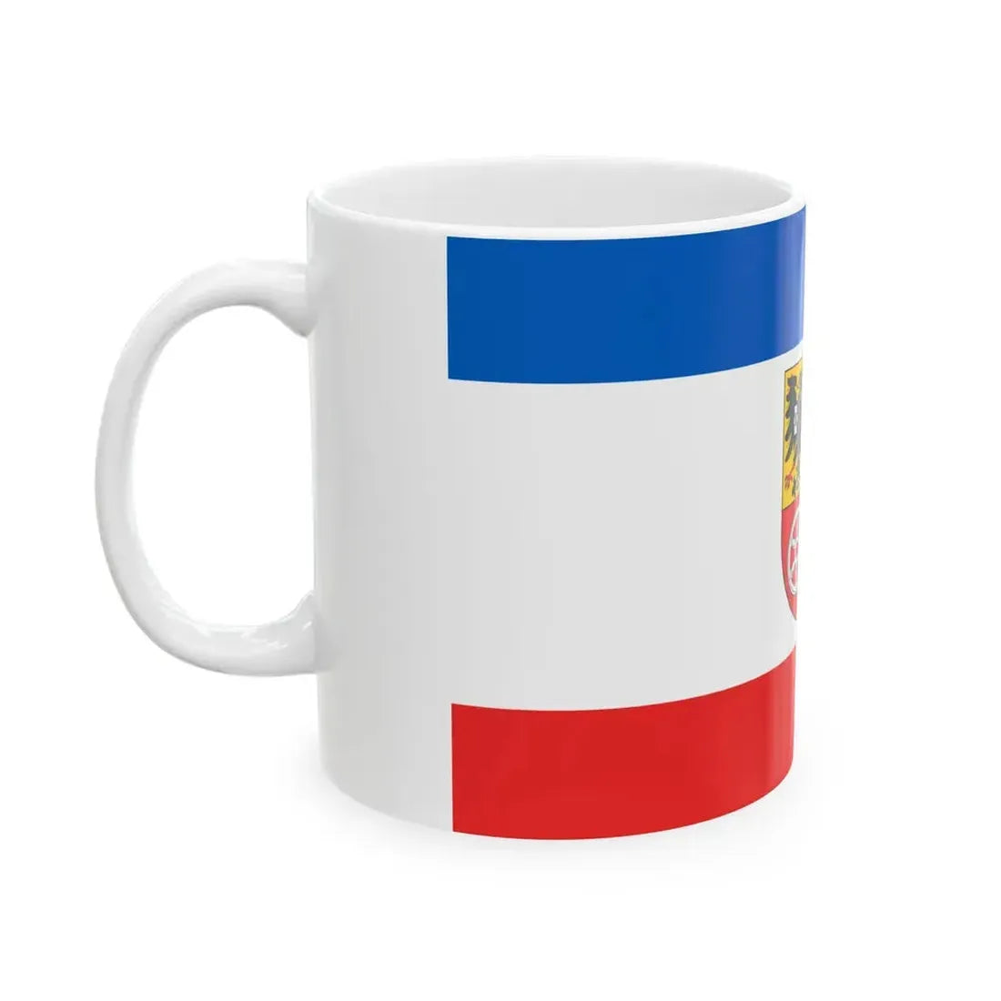 Flag of Unstrut Hainich Kreis Germany - White Coffee Mug - Go Mug Yourself