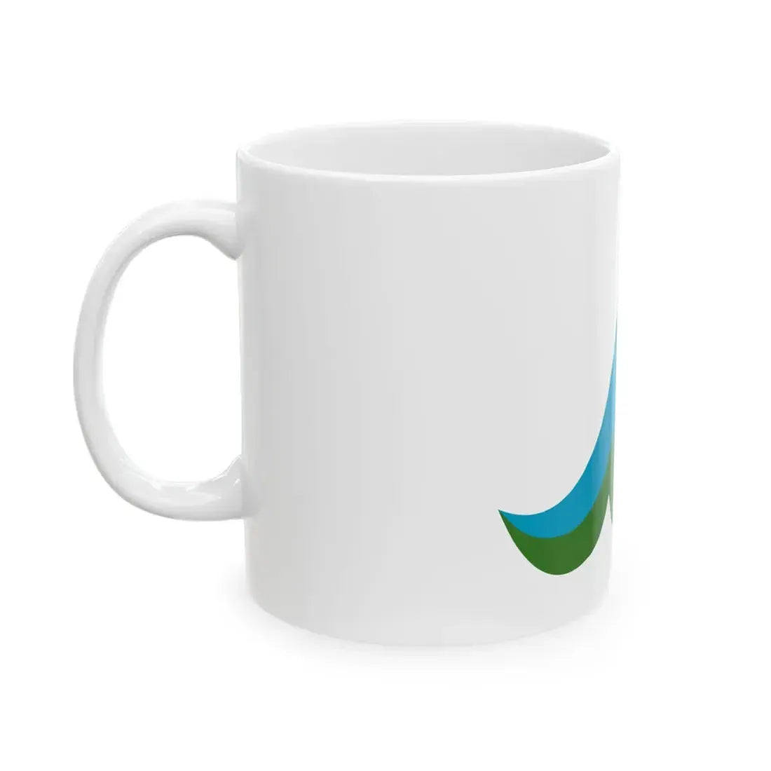 Flag of Unzen Nagasaki (Japan) White Coffee Mug - Go Mug Yourself