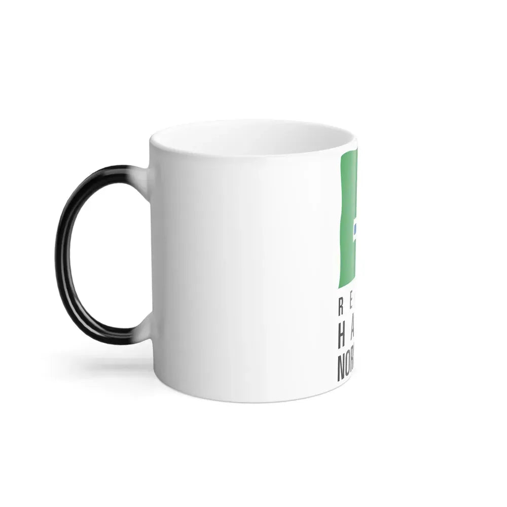Flag of Upper Normandy France 2 - Color Changing Coffee Mug - Go Mug Yourself