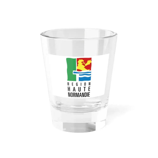Flag of Upper Normandy France 2 - Shot Glass 1.5oz 1.5oz - Go Mug Yourself