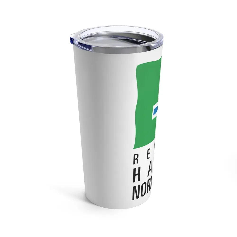 Flag of Upper Normandy France 2 - Tumbler 20oz - Go Mug Yourself