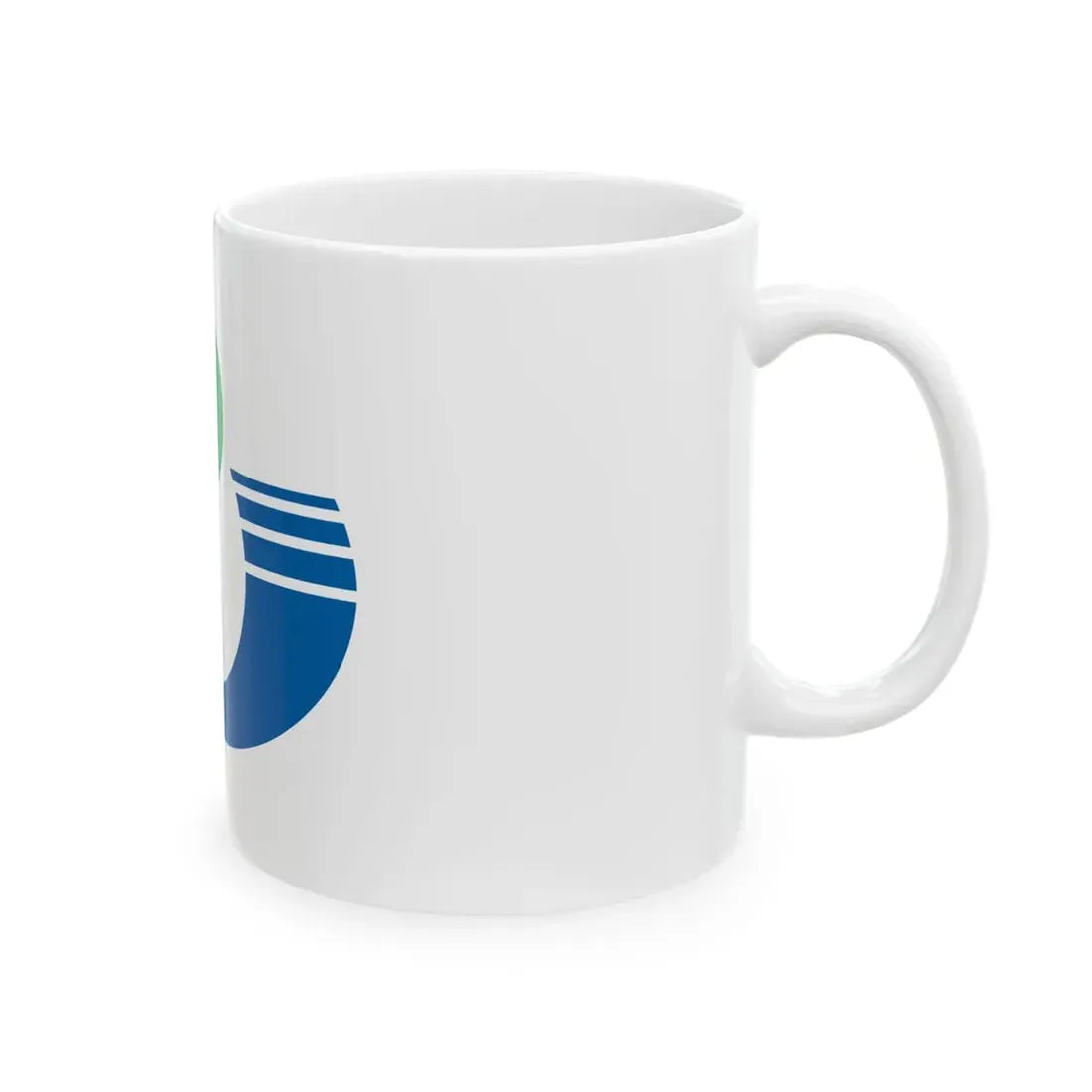 Flag of Urayasu Chiba (Japan) White Coffee Mug - Go Mug Yourself