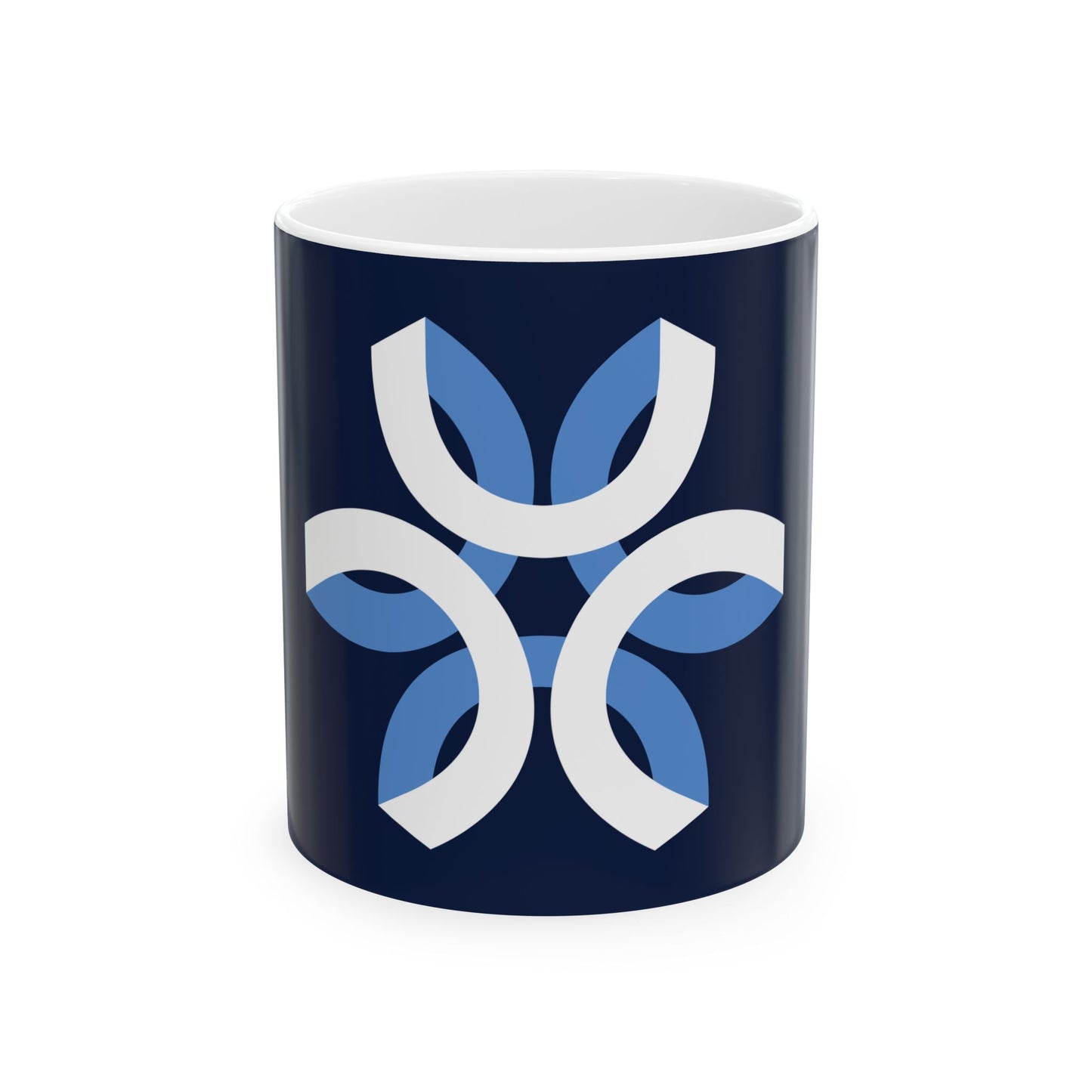 Flag of Urbandale Iowa (United States) White Coffee Mug-11oz-Go Mug Yourself