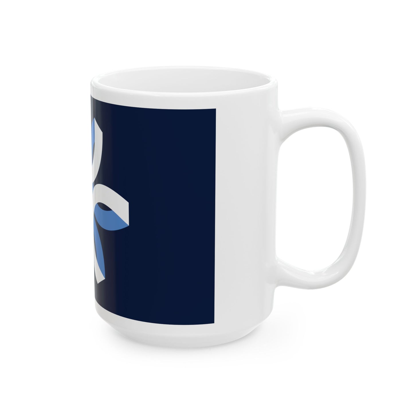 Flag of Urbandale Iowa (United States) White Coffee Mug-Go Mug Yourself