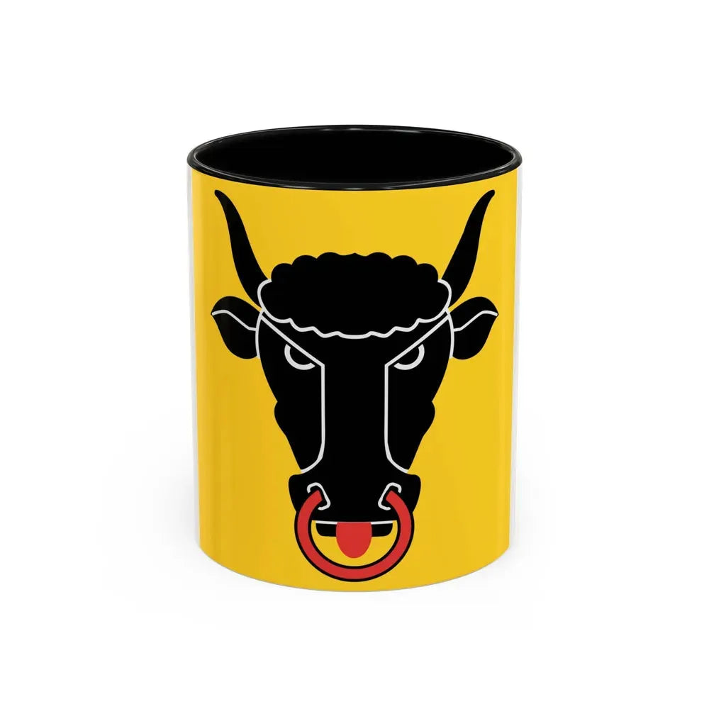 Flag of Uri Switzerland - Accent Coffee Mug 11oz Black - Go Mug Yourself